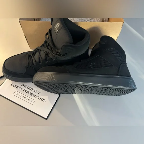 VOLCOM Evolve Black MENS WorkBoots NEW IN BOX Safety toe Size10.5-Perfect Gift🎄 - Picture 9 of 12